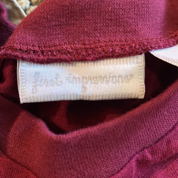 NWOT First Impressions Maroon & Khaki Overalls & Shirt Set Size 12 Months - Picture 4 of 7